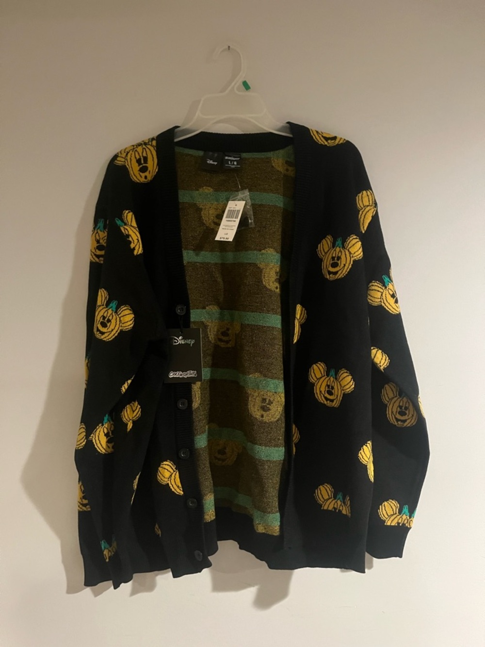 NWT Disney Halloween Cardigan